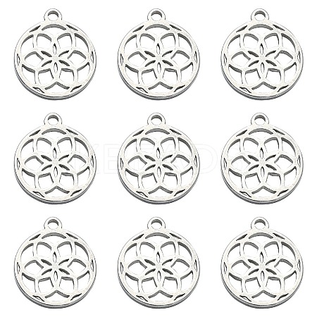 304 Stainless Steel Charms STAS-CJC0008-21P-1