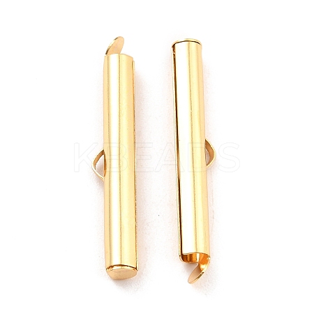 304 Stainless Steel Slide On End Clasp Tubes LS-X-STAS-C044-08D-G-1