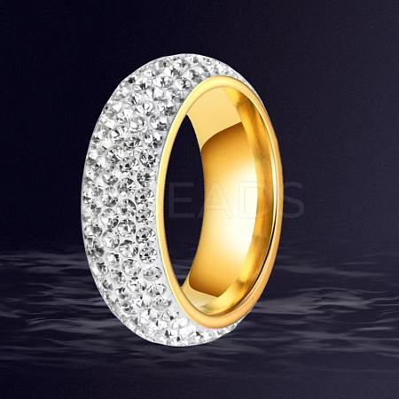 201 Stainless Steel Finger Rings for Women WGAEC69-03-1