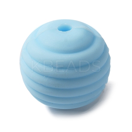 Food Grade Eco-Friendly Silicone Beads LS-SIL-WH0008-06C-1