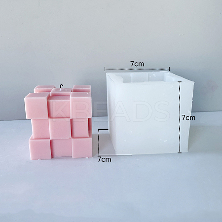 DIY Luban Lock Puzzle Candle Food Grade Silicone Molds CAND-PW0008-29L-1