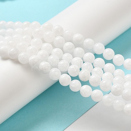 Natural Malaysia Jade Bead Strands G-M101-8mm-10-1
