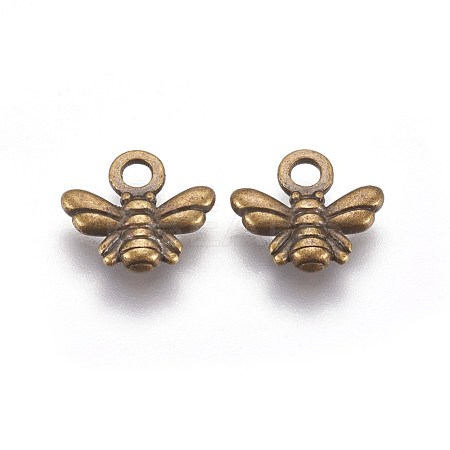 Tibetan Style Alloy Charms A-TIBEP-A123292-AB-FF-1