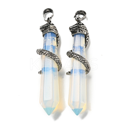 Opalite Pointed Big Pendants G-F766-07AS-07-1