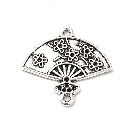 Tibetan Style Alloy Connector Charms PALLOY-M198-29AS-1
