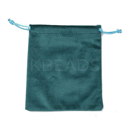 Velvet Jewelry Drawstring Storage Pouches ABAG-P013-02D-08-1