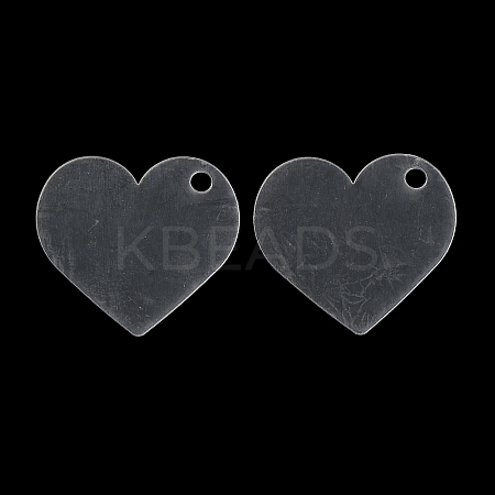 Transparent Acrylic Disc Big Pendants ZXFQ-PW0001-039J-1