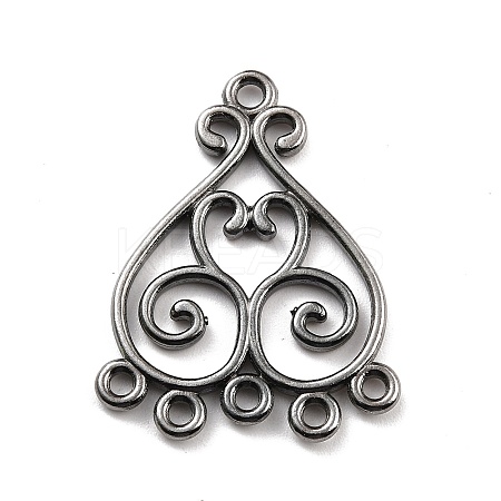 Tibetan Style Links LS-TIBEP-EA138Y-B-FF-1