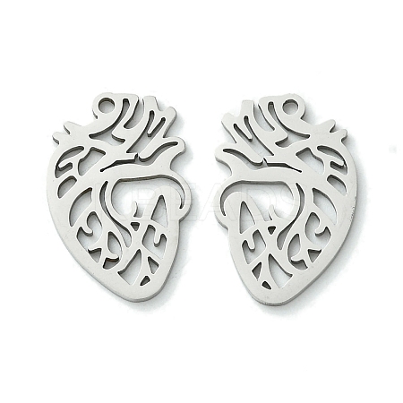 Non-Tarnish 201 Stainless Steel Pendants STAS-U003-22P-1