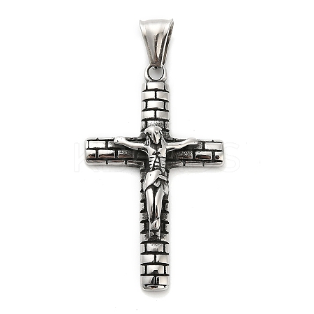 316 Surgical Stainless Steel Pendants STAS-A123-11AS-1
