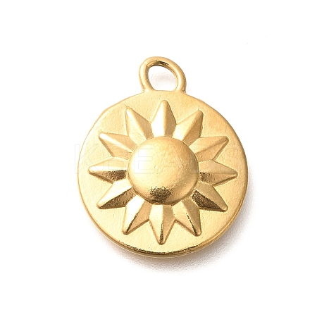 Ion Plating(IP) 304 Stainless Steel Pendants STAS-I321-15G-1