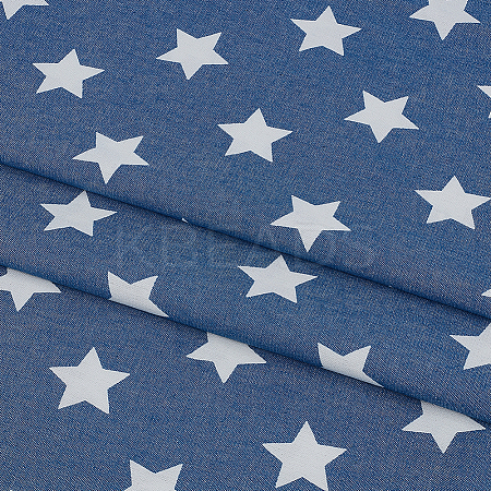Cotton Denim Fabric DIY-WH0504-775A-03-1