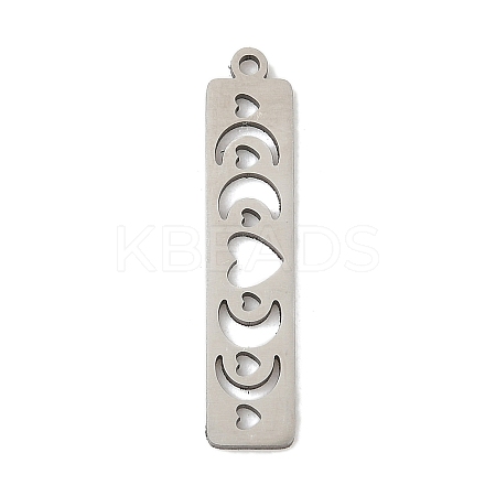 201 Stainless Steel Pendants STAS-H480-07P-1