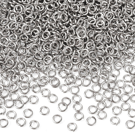 304 Stainless Steel Open Jump Rings STAS-TA0002-99A-1