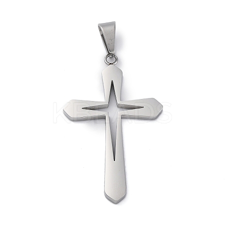 304 Stainless Steel Pendants STAS-G346-34P-1