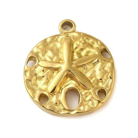 Ion Plating(IP) 304 Stainless Steel Pendants STAS-C104-24G-1