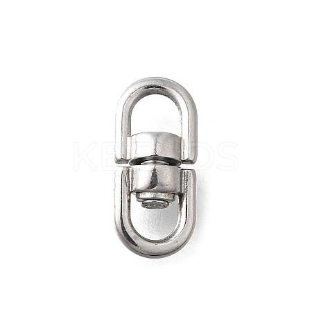 304 Stainless Steel Swivel Clasps STAS-U051-03A-P-1