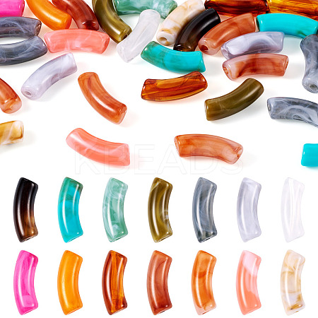 30Pcs Acrylic Beads OACR-TA0003-11-1