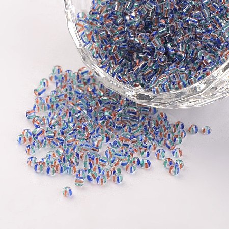 12/0 Transparent Glass Beads SEED-M008-B01-1