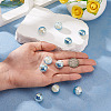 10Pcs Resin Beads PACR-TA0001-33J-7
