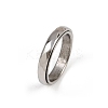 304 Stainless Steel Enamel Rotating Finger Rings RJEW-A074-04P-4