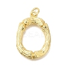 Rack Plating Brass Pendants KK-I721-01G-O-1
