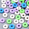 Handmade Polymer Clay Beads CLAY-T019-02B-46-1