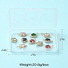10Pcs Light Gold Plated Brass Pave Cubic Zirconia Connector Charms KK-CJ0002-26-10