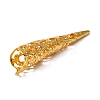 Halloween Iron Finger Nail Tip Claw Rings AJEW-WH0282-35B-2