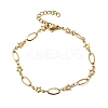 304 Stainless Steel Link Bracelets BJEW-A044-03B-G-4
