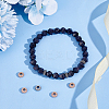 8Pcs 2 Colors 304 Stainless Steel Spacer Beads STAS-UN0059-54-4