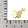 Brass Enamel Pendants KK-B114-16G-03-3