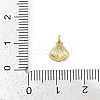 Brass Pave Clear Cubic Zirconia Pendants KK-L238-31G-3