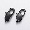 304 Stainless Steel Lobster Claw Clasps Ion Plating(IP) STAS-F148-13x6-08B-1