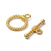 Tibetan Style Toggle Clasps LS-X-TIBE-EA9138Y-G-FF-2