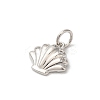 Rack Plating Brass Clear Cubic Zirconia Charms KK-Z056-28P-2