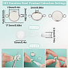 DIY Blank Dome Link Connector Making Kit DIY-SC0006-16A-2