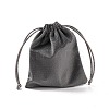 Velvet Jewelry Drawstring Storage Pouches ABAG-P013-02B-07-2