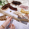 8Pcs 8 Styles High Temperature Fiber Short Bangs Hairstyle Doll Wig Hair DIY-GL0005-62-3