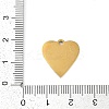 304 Stainless Steel Charms STAS-I325-136I-G-3