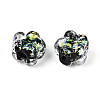 Handmade Foil Lampwork Beads Strands FOIL-T008-06C-3