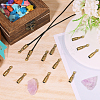 12Pcs Alloy Cord Ends FIND-CA0009-70AB-5