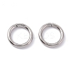 Non-Tarnish 304 Stainless Steel Open Jump Rings X-STAS-C040-01J-P-3