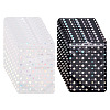 20Pcs 2 Colors Rectangle Laser Star Plastic Yin-yang Zip Top Gift Bags OPP-TA0001-13-2
