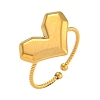 304 Stainless Steel Open Cuff Rings for Women LS-RJEW-L125-05G-01-1