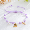 Brass & Imitation Pearl Charm Bracelets DP7998-5-1