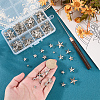 150Pcs 6 Styles Iron Rivets IFIN-CL0001-05P-3