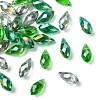 30Pcs 3 Colors Electroplate Glass Faceted Teardrop Beads EGLA-YW0001-86D-1