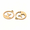 201 Stainless Steel Pendants LS-STAS-E188-07G-3