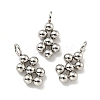 Non-Tarnish 201 Stainless Steel Pendants STAS-C052-01P-1